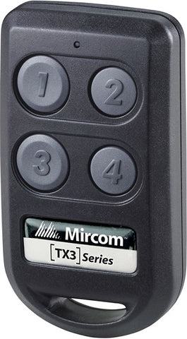 Mircom TX3-WRT-2H TX3 Series Key fob Transmitter(4 Button)