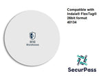 Indala® FlexTag® Compatible PVC Adhesive Tag - 26bit 40134