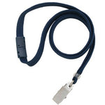 3/8" Breakaway Lanyard with Bulldog Clip