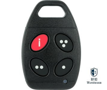 Rf Key ICT Wireless 433MHz 4 Button Transmitter (RF-REM4-433) – RFID Key Fob ...